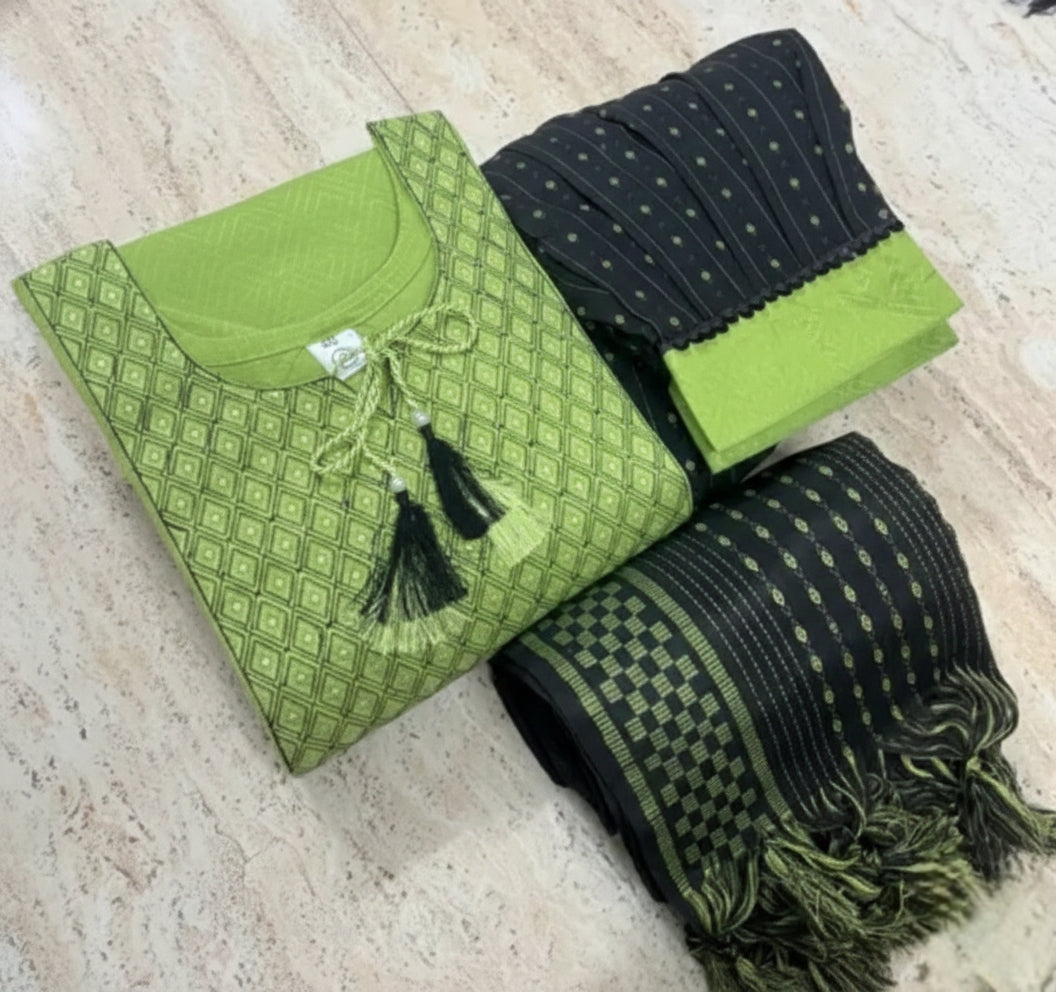 Afghani Cotton Salwar Kurta Dupatta Set for Women | Festive & Daily Wear